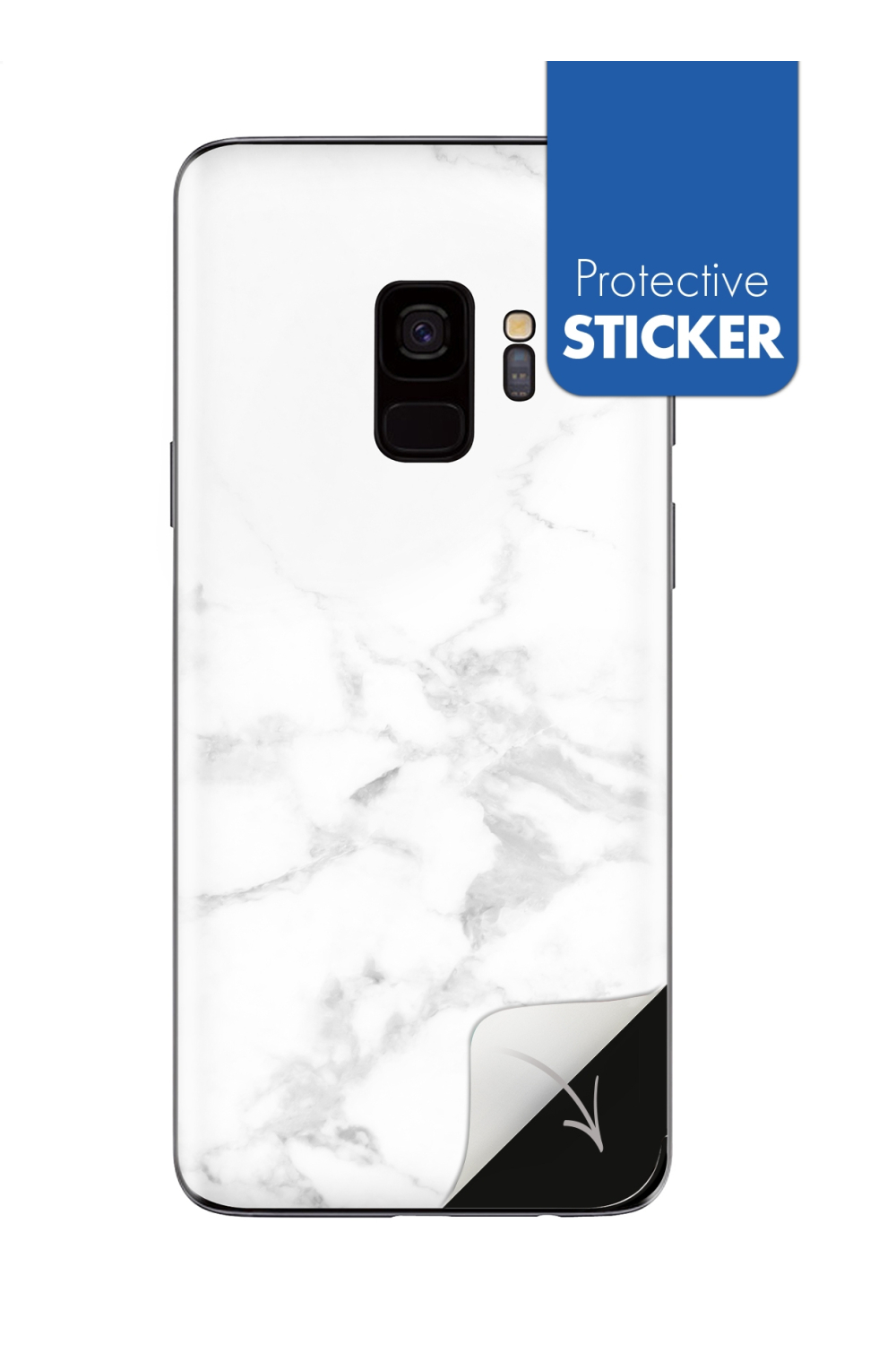 My Style Phoneskin For Samsung Galaxy S9 White Marble