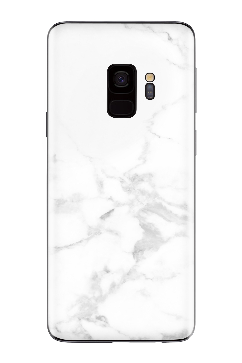My Style Phoneskin For Samsung Galaxy S9 White Marble - Afbeelding 2