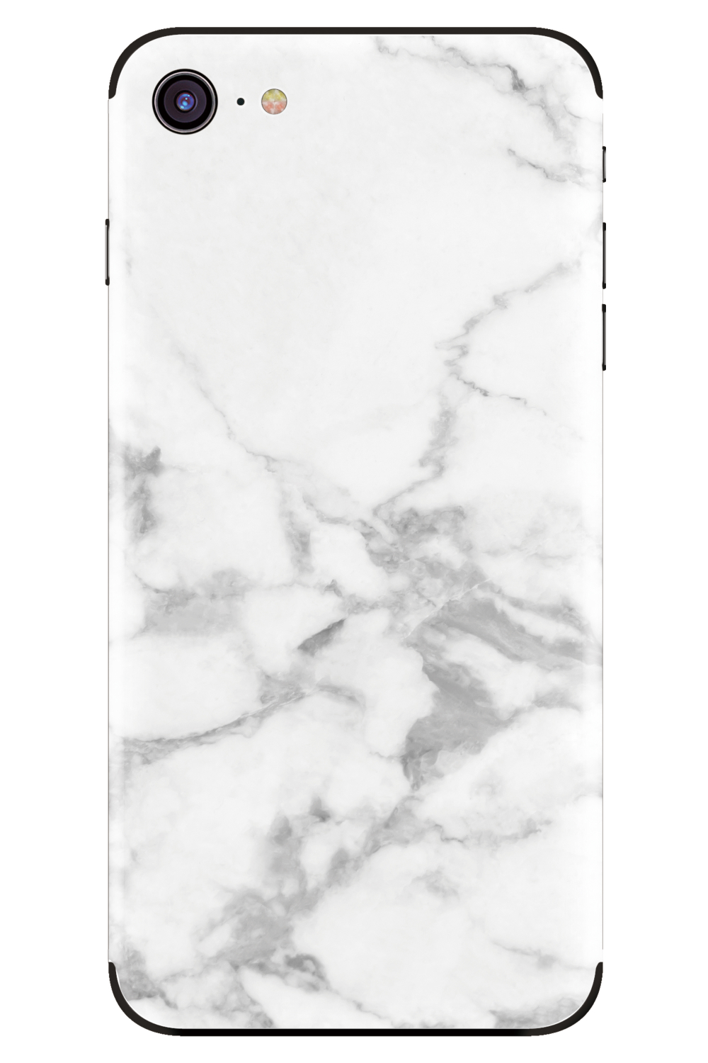 My Style Phoneskin For Apple Iphone 7/8/Se (2020/2022) White Marble - Afbeelding 2