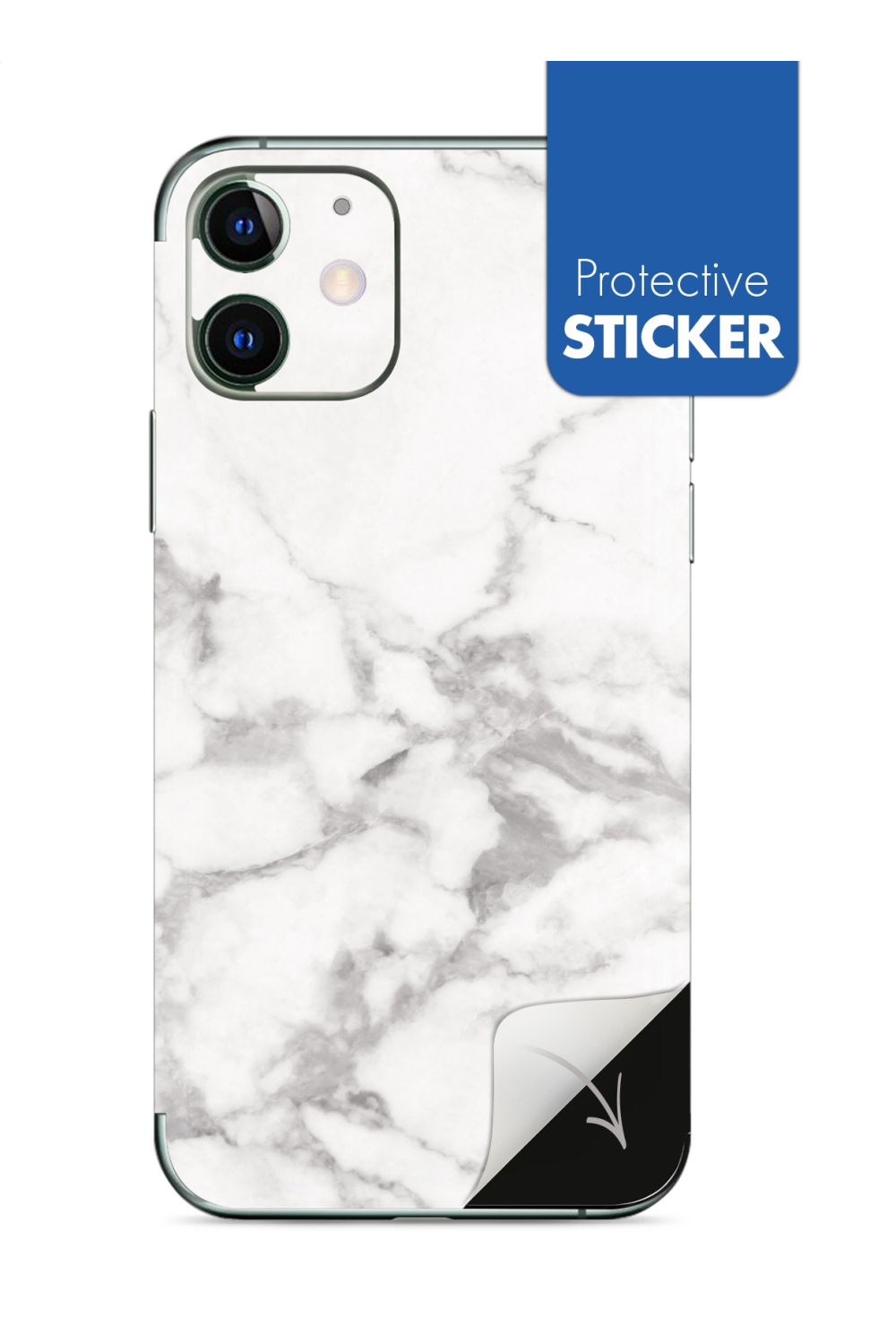 My Style Phoneskin For Apple Iphone 11 White Marble