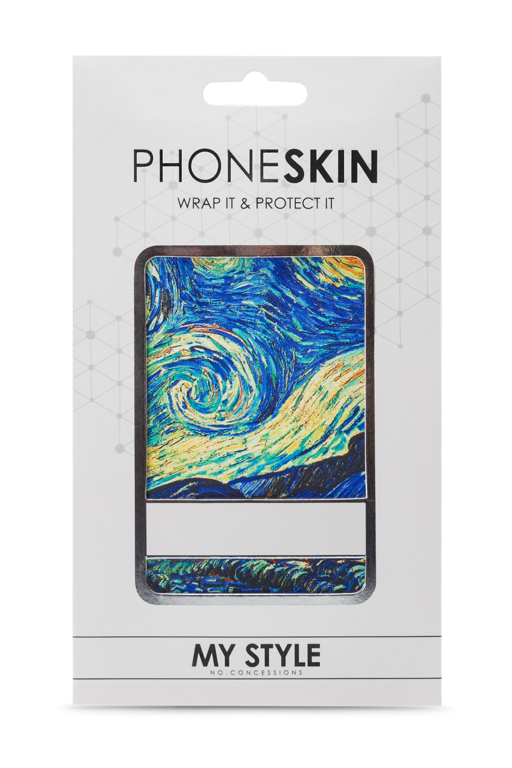 My Style Phoneskin For Apple Iphone 7/8/Se (2020/2022) The Starry Night - Afbeelding 3