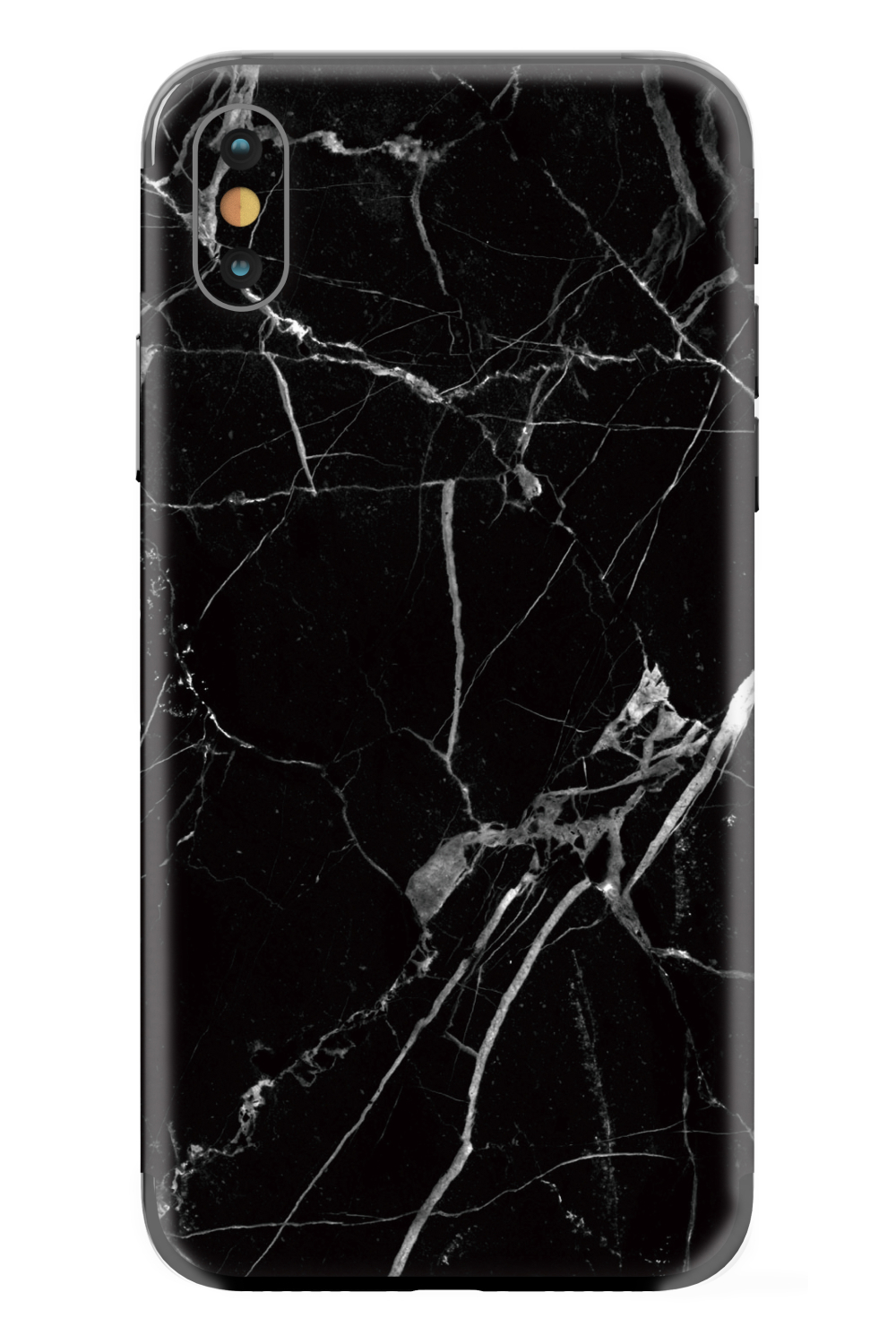 My Style Phoneskin For Apple Iphone Xs Black Marble - Afbeelding 2