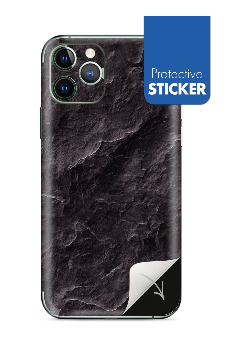My Style Phoneskin For Apple Iphone 11 Pro Black Rock