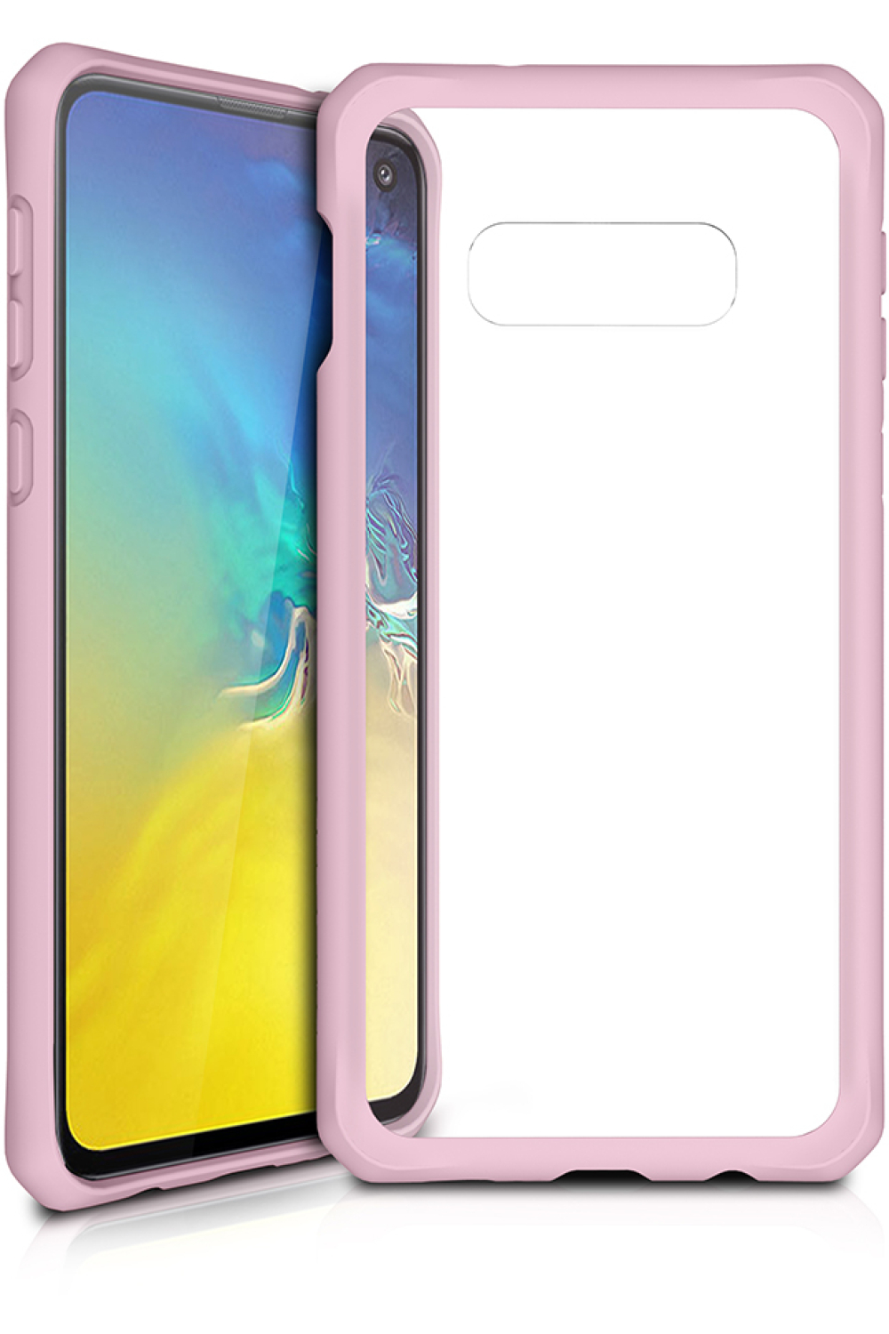 Itskins Level 2 Hybridsolid For Samsung Galaxy S10E Pink/Transparent - Afbeelding 2