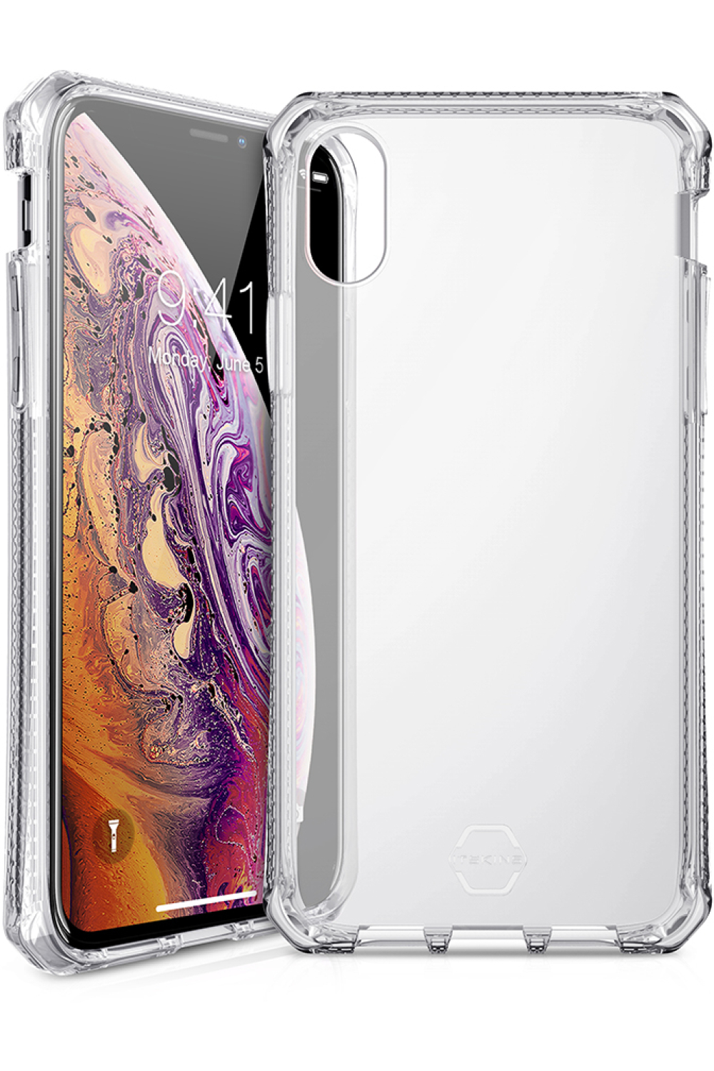 Itskins Level 2 Spectrumclear For Apple Iphone X/Xs Transparent - Afbeelding 2