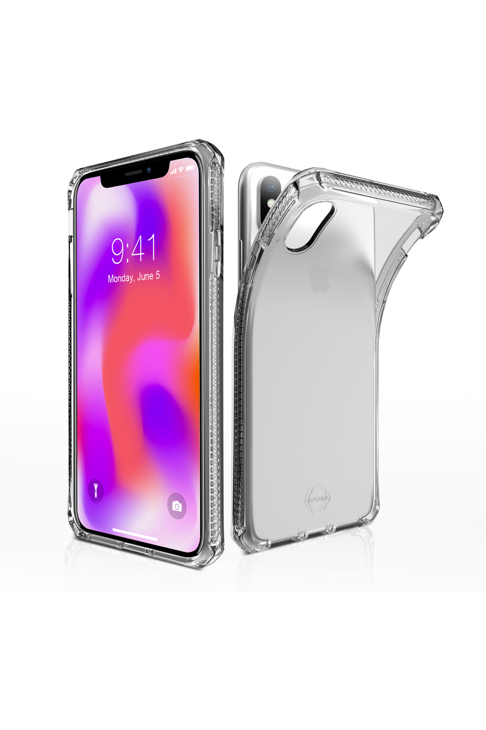 Itskins Level 2 Spectrumclear For Apple Iphone X/Xs Transparent - Afbeelding 3