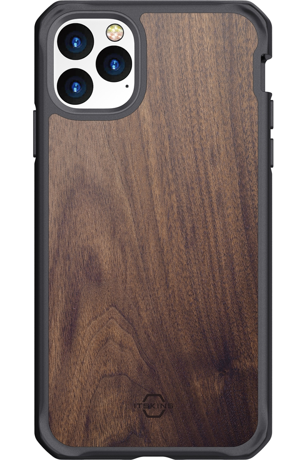 Itskins Level 2 Hybridfusion For Apple Iphone 11 Pro Max Dark Wood - Afbeelding 3