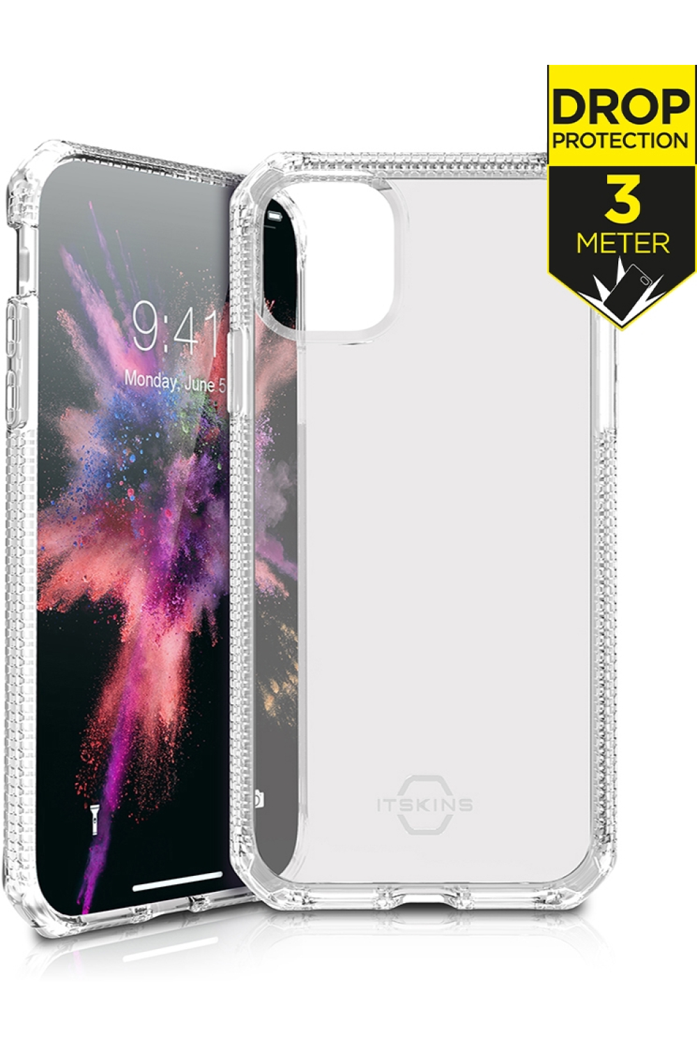 Itskins Level 2 Spectrumclear For Apple Iphone 11/Xr Transparent