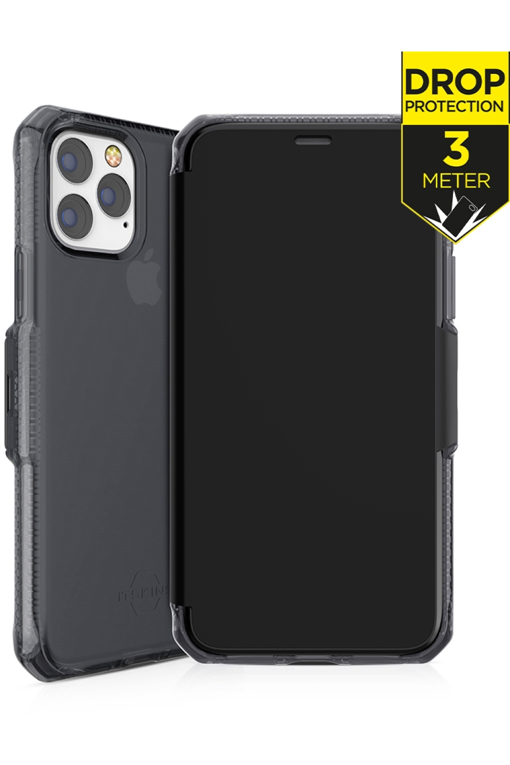 Itskins Level 2 Spectrumfolio For Apple Iphone 11 Pro Pure Black