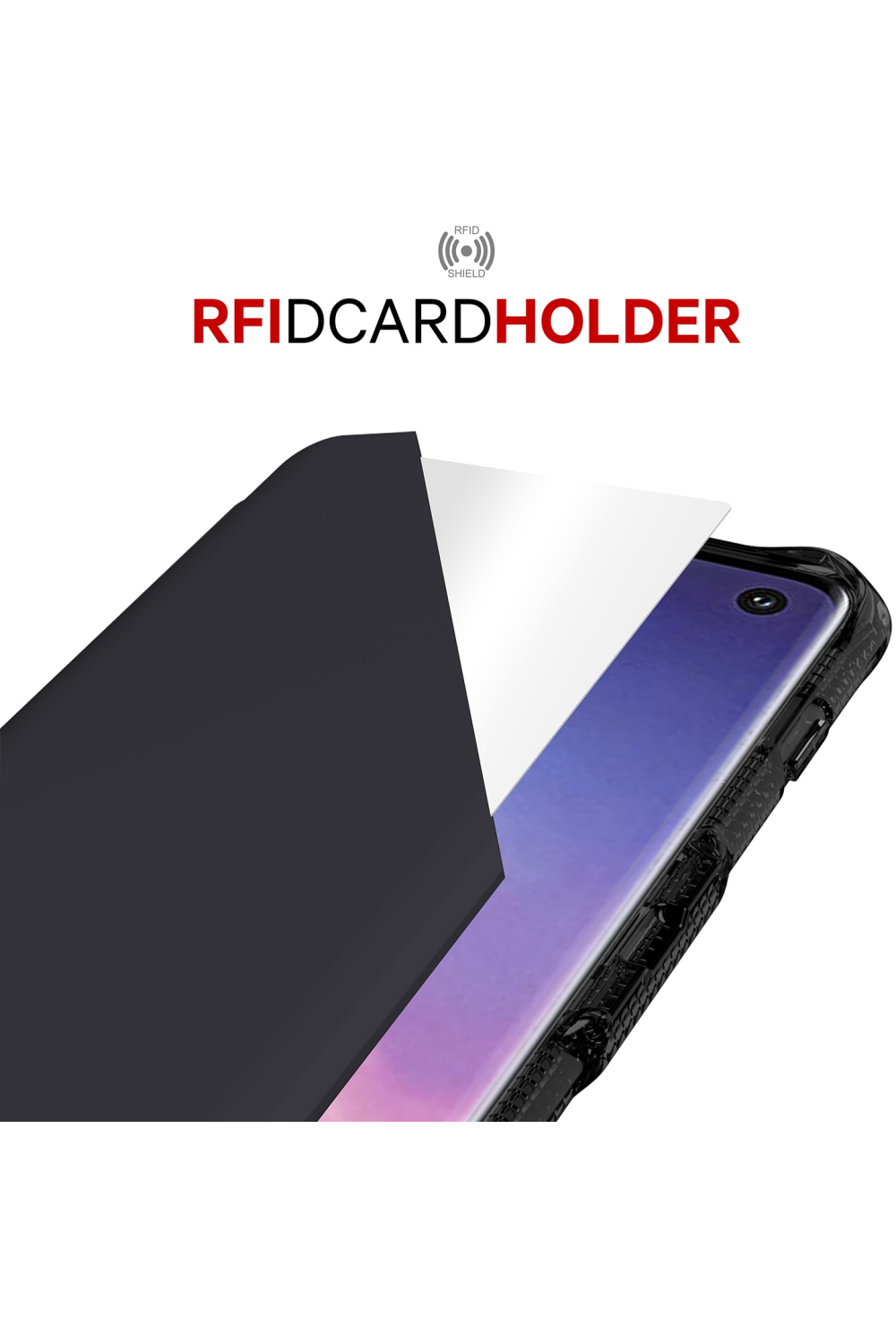 Itskins Level 2 Spectrumfolio For Apple Iphone 11 Pro Pure Black - Afbeelding 6