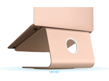 Rain Design Mstand 360 Laptop Stand + Swivel Base Rose Gold