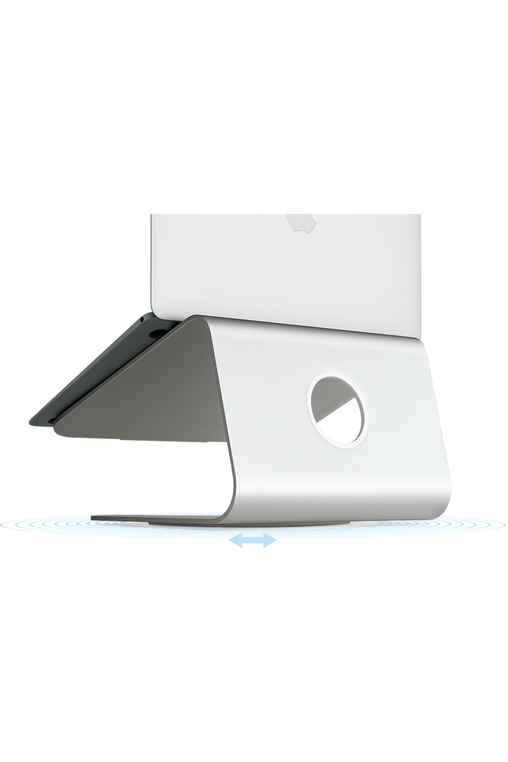 Rain Design Mstand 360 Laptop Stand + Swivel Base Silver