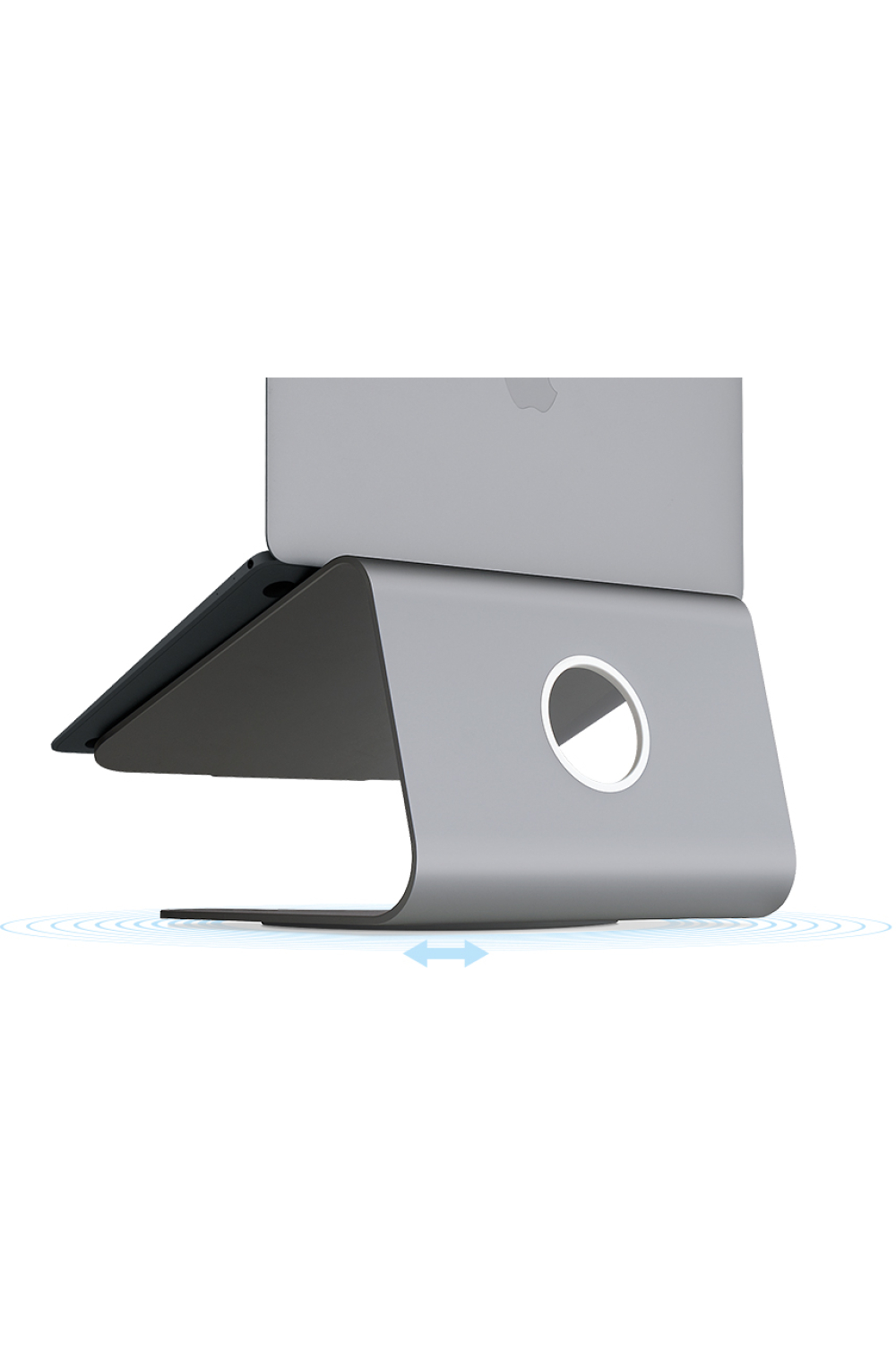 Rain Design Mstand 360 Laptop Stand + Swivel Base Space Grey