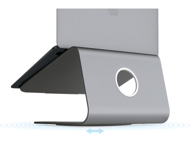 Rain Design Mstand 360 Laptop Stand + Swivel Base Space Grey