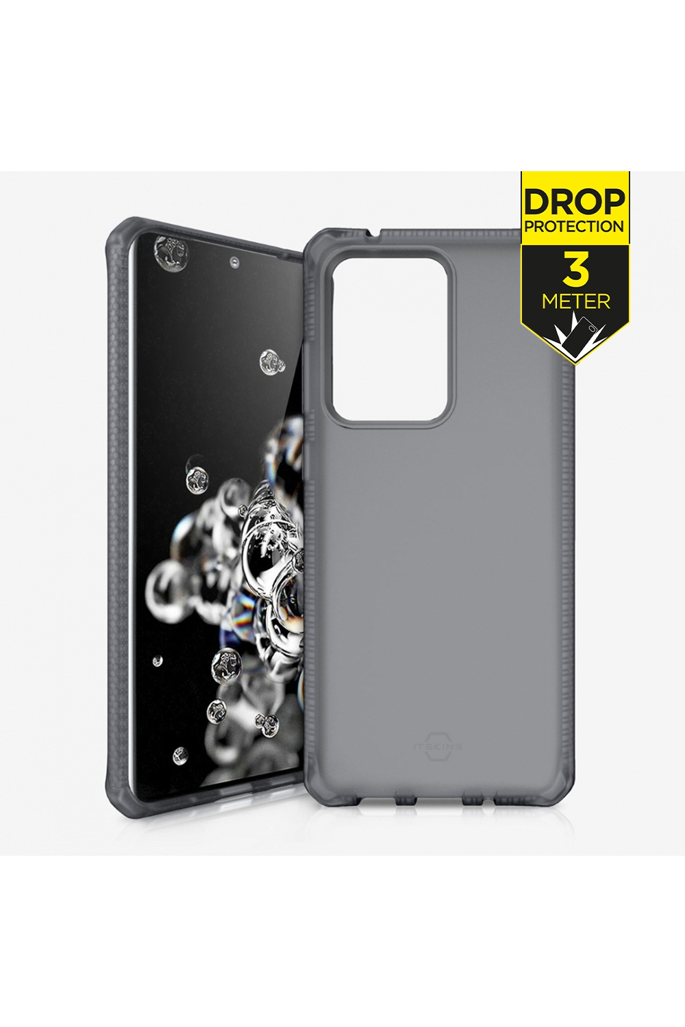 Itskins Level 2 Spectrumfrost For Samsung Galaxy S20+/S20+ 5G Transparent Black