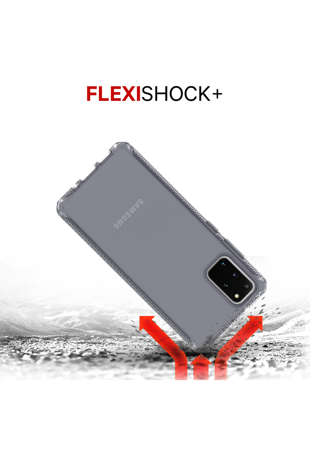 Itskins Level 2 Spectrumclear For Samsung Galaxy S20+/S20+ 5G Black - Afbeelding 7