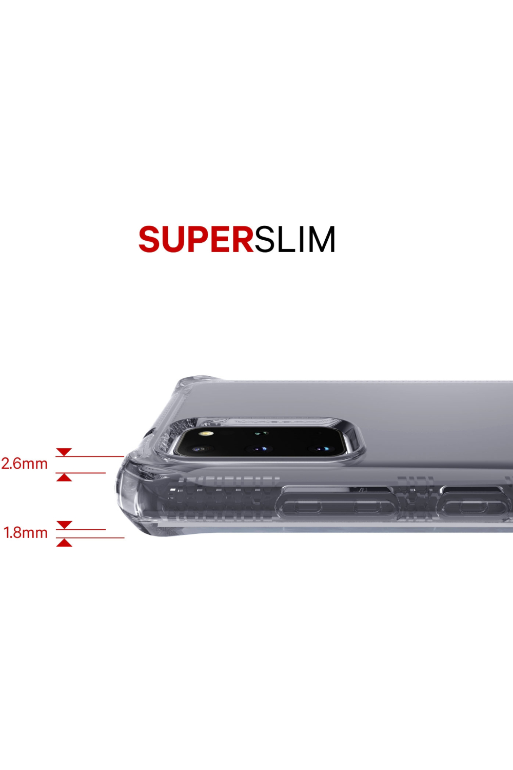 Itskins Level 2 Spectrumclear For Samsung Galaxy S20+/S20+ 5G Black - Afbeelding 8