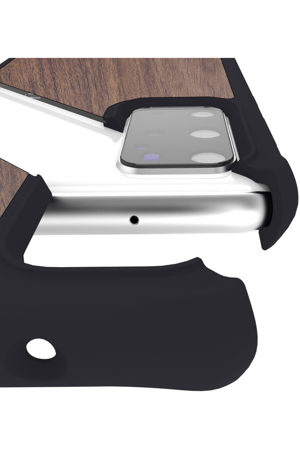 Itskins Level 2 Hybridfusion For Samsung Galaxy S20 Ultra/S20 Ultra 5G Dark Wood - Afbeelding 7