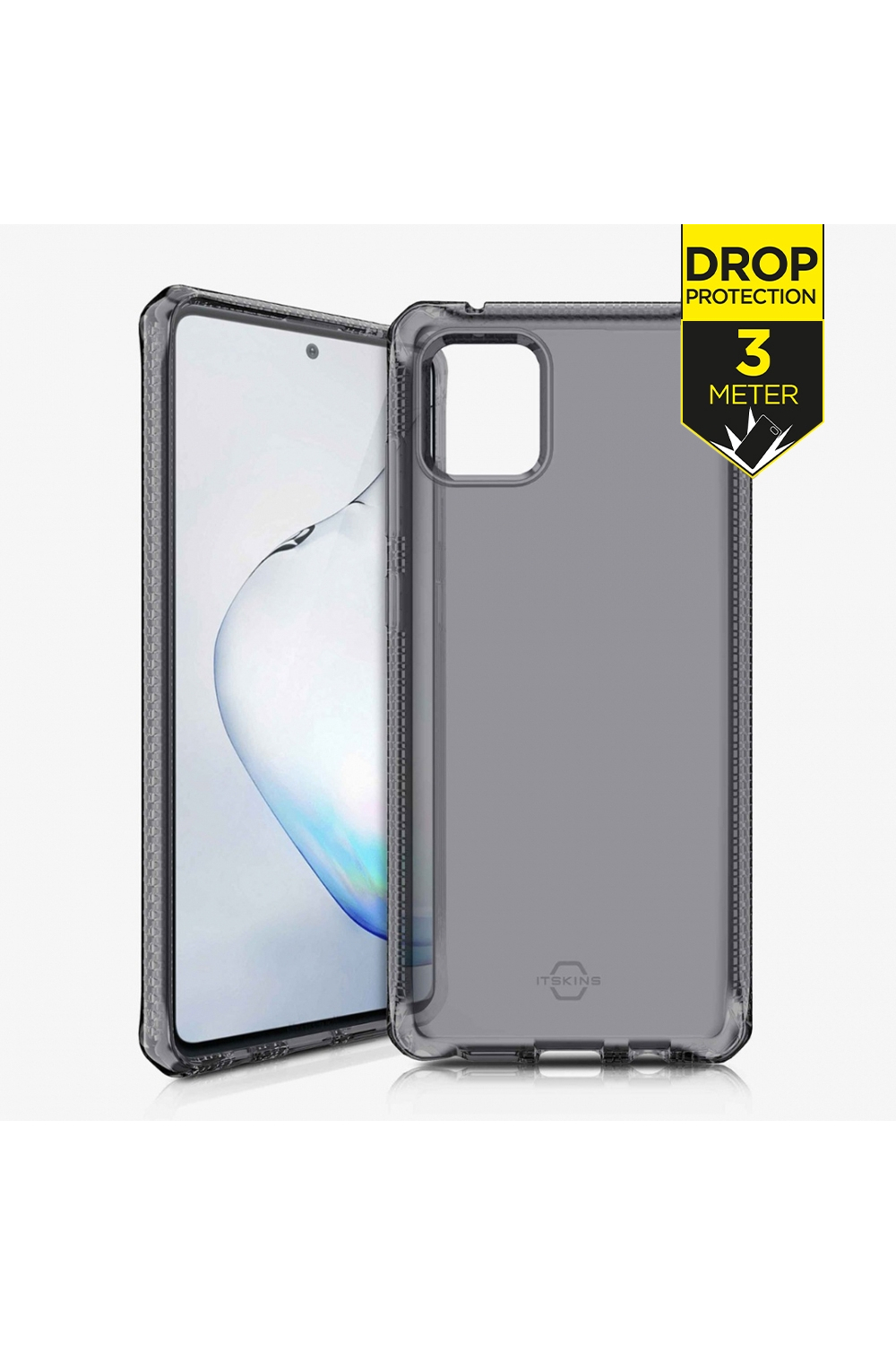 Itskins Level 2 Spectrumclear For Samsung Galaxy Note10 Lite Black
