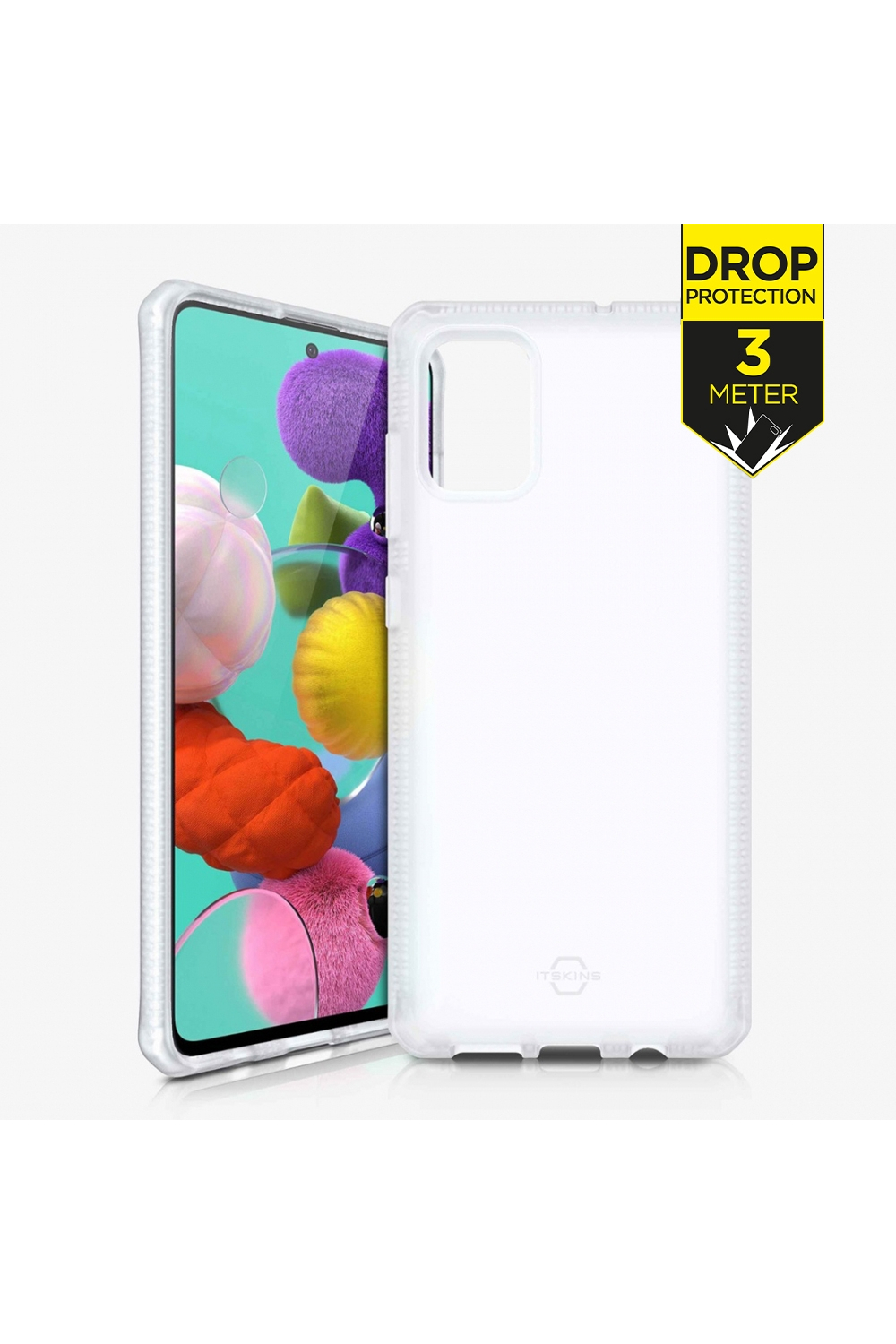 Itskins Level 2 Spectrumfrost For Samsung Galaxy A51 Transparent