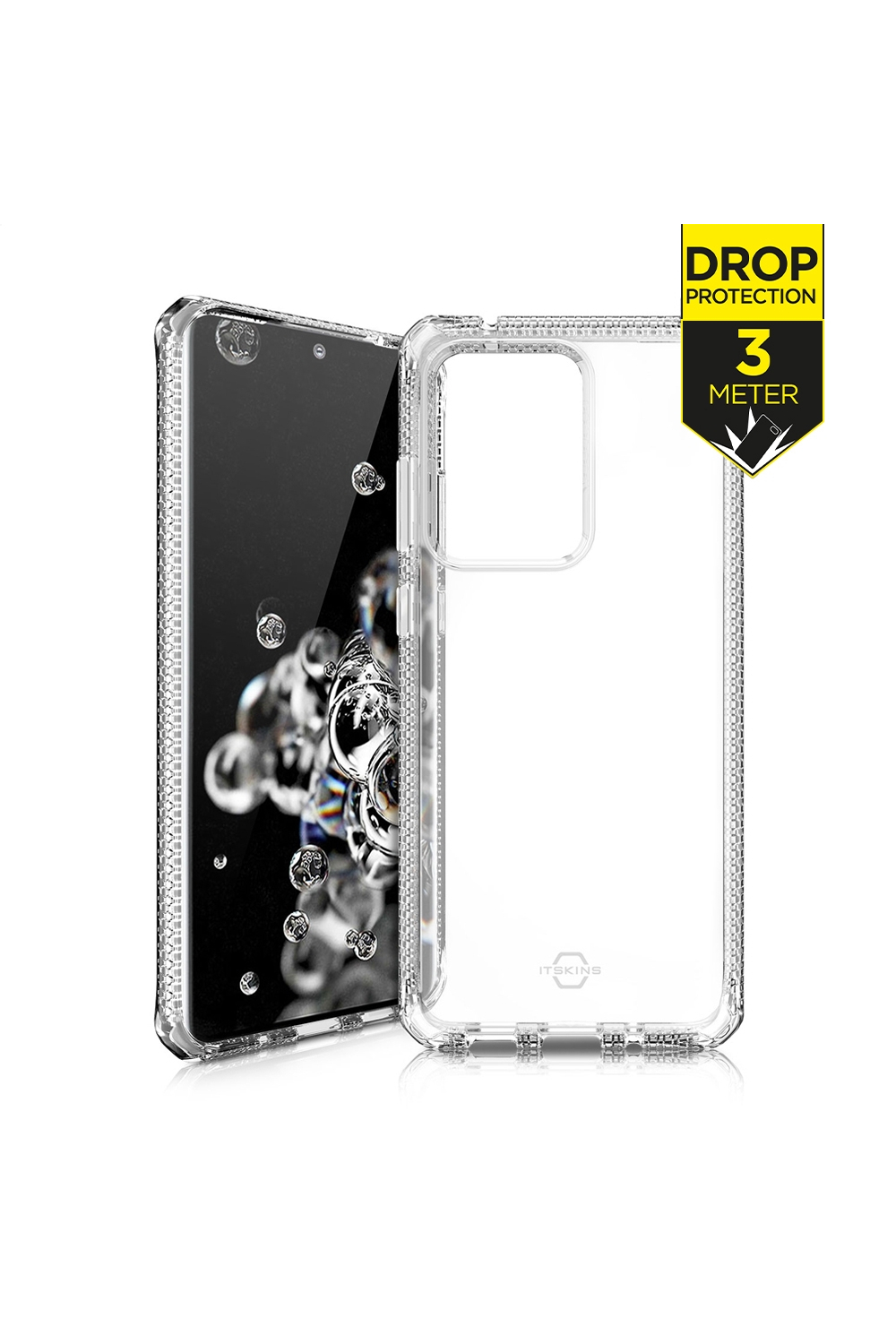 Itskins Level 2 Spectrumclear For Samsung Galaxy S20 Ultra/S20 Ultra 5G Transparent