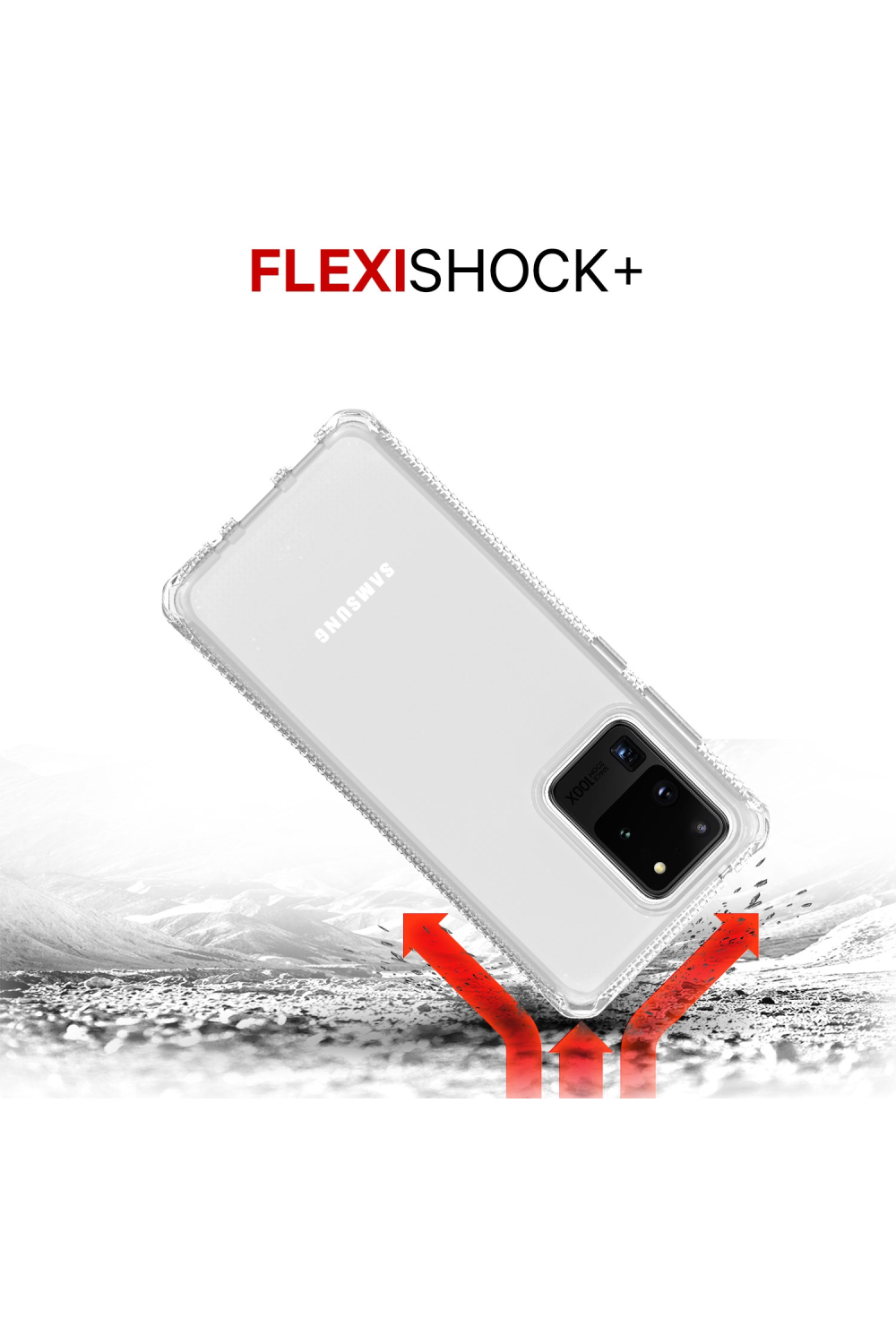 Itskins Level 2 Spectrumclear For Samsung Galaxy S20 Ultra/S20 Ultra 5G Transparent - Afbeelding 7