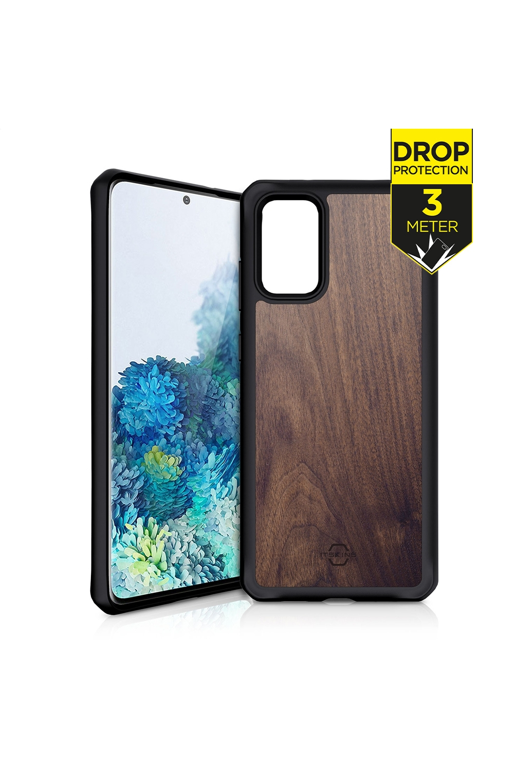 Itskins Level 2 Hybridfusion For Samsung Galaxy S20+/S20+ 5G Dark Wood