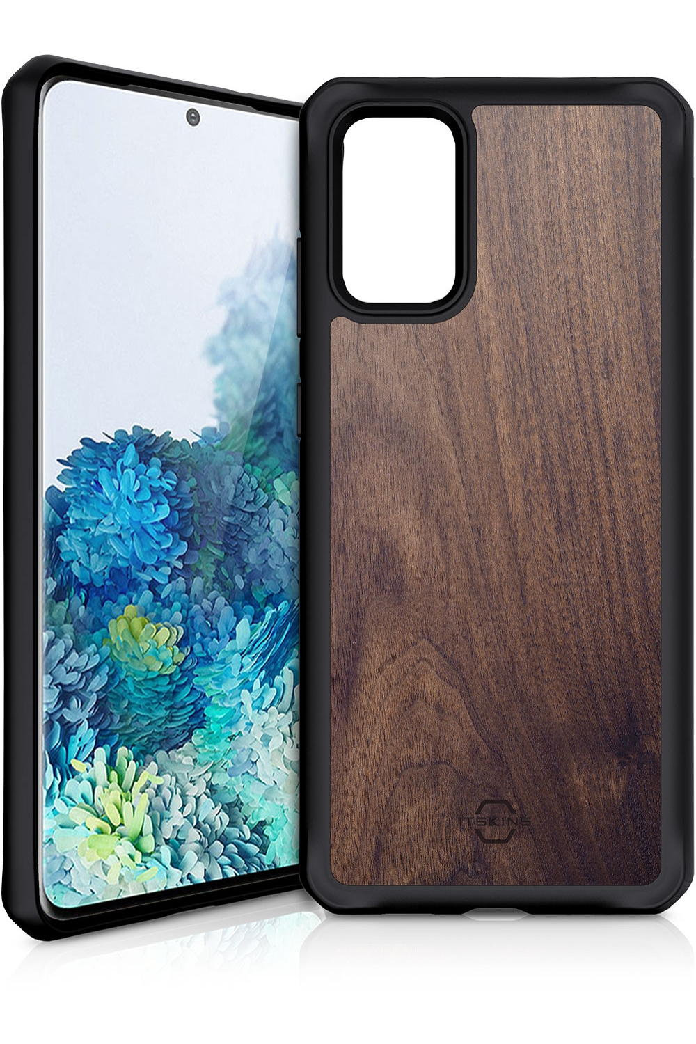 Itskins Level 2 Hybridfusion For Samsung Galaxy S20+/S20+ 5G Dark Wood - Afbeelding 2
