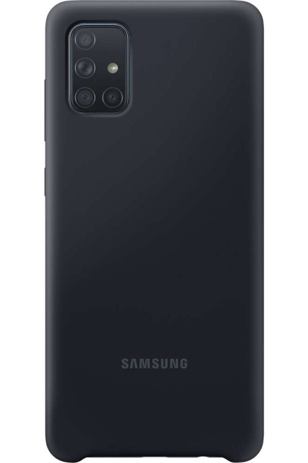 Samsung Ef-Pa715Tbegeu Samsung Silicone Cover Galaxy A71 Black
