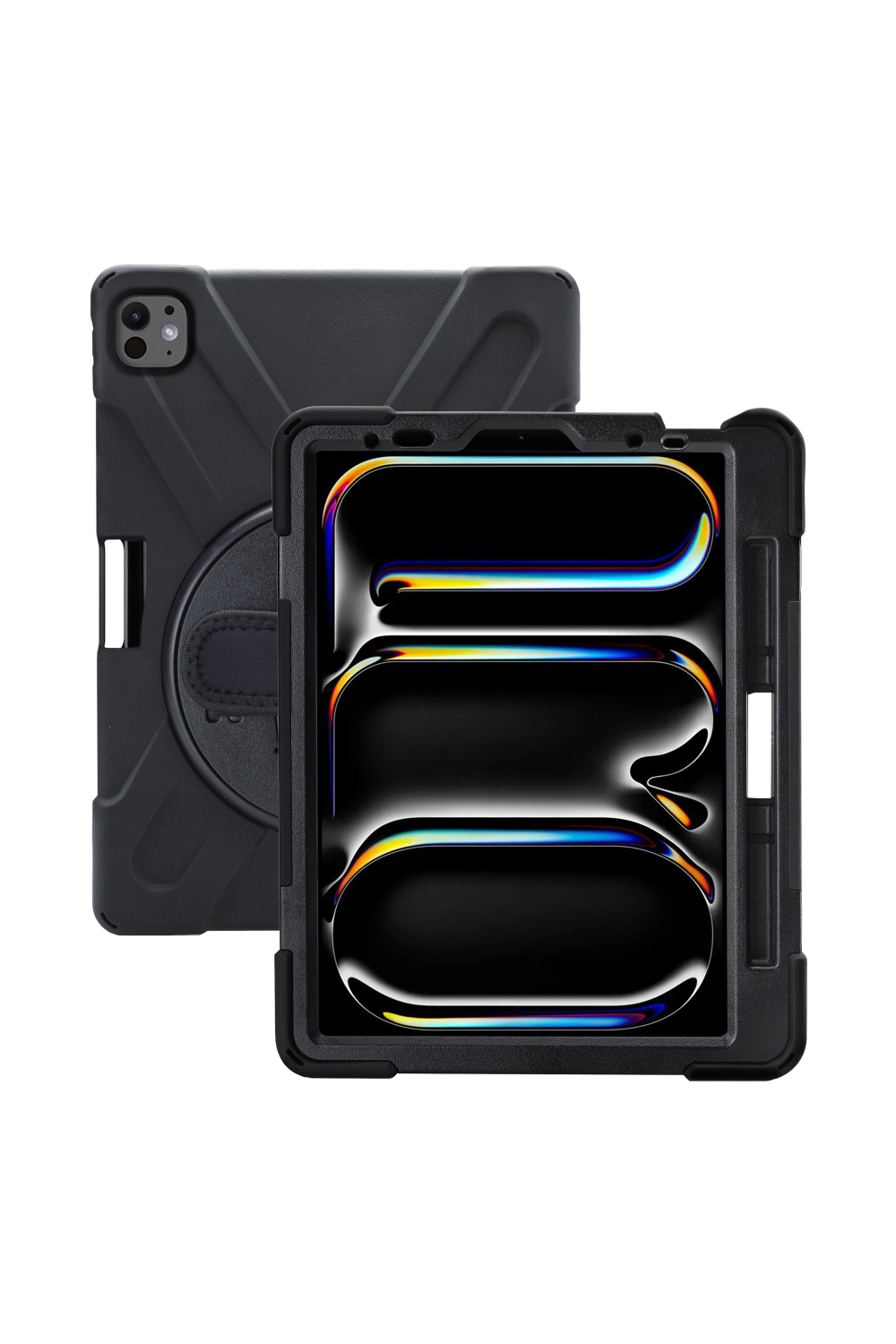 Xccess Survivor All-Round Case Apple Ipad Pro 12.9 (2018/2020/2021/2022) Black (Screenless)