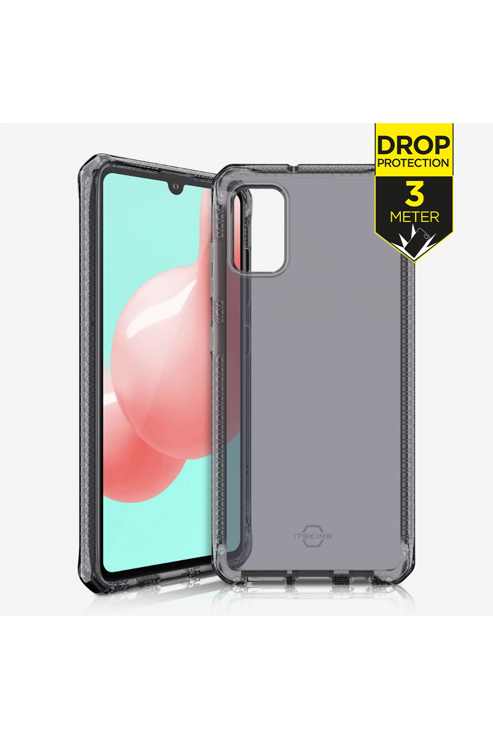 Itskins Level 2 Spectrumclear For Samsung Galaxy A41 Black