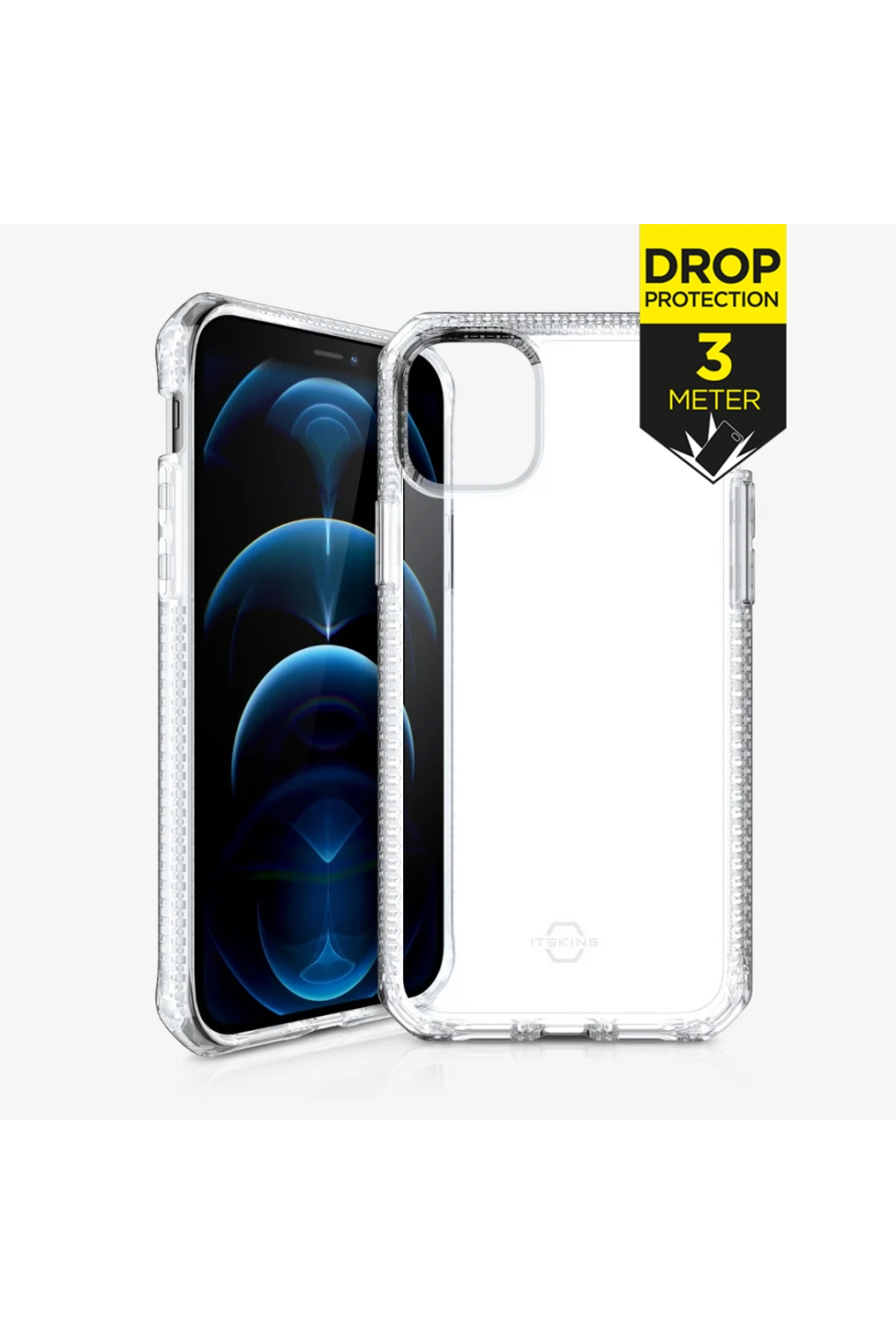 Itskins Level 2 Spectrumclear For Apple Iphone 12/12 Pro Transparent