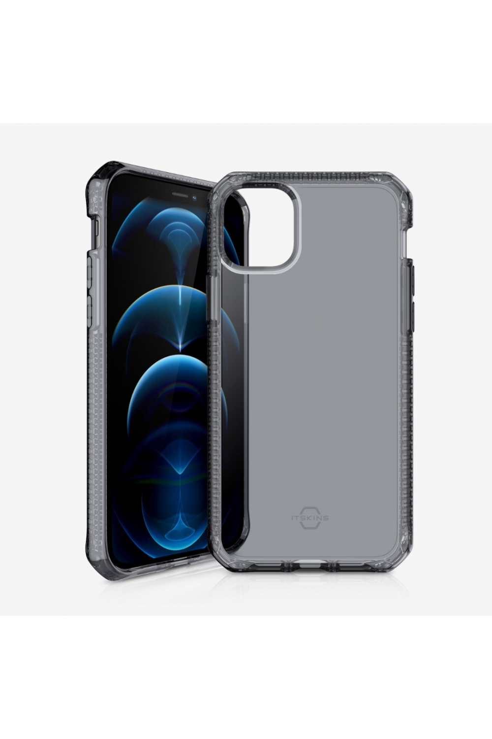 Itskins Level 2 Spectrumclear For Apple Iphone 12/12 Pro Smoke - Afbeelding 2