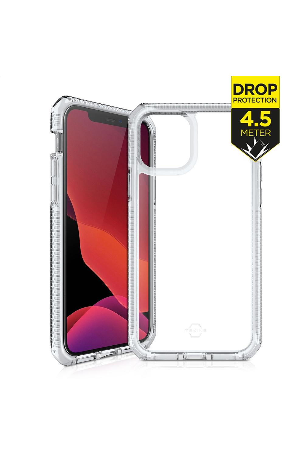 Itskins Level 3 Supremeclear For Apple Iphone 12 Pro Max White/Transparent