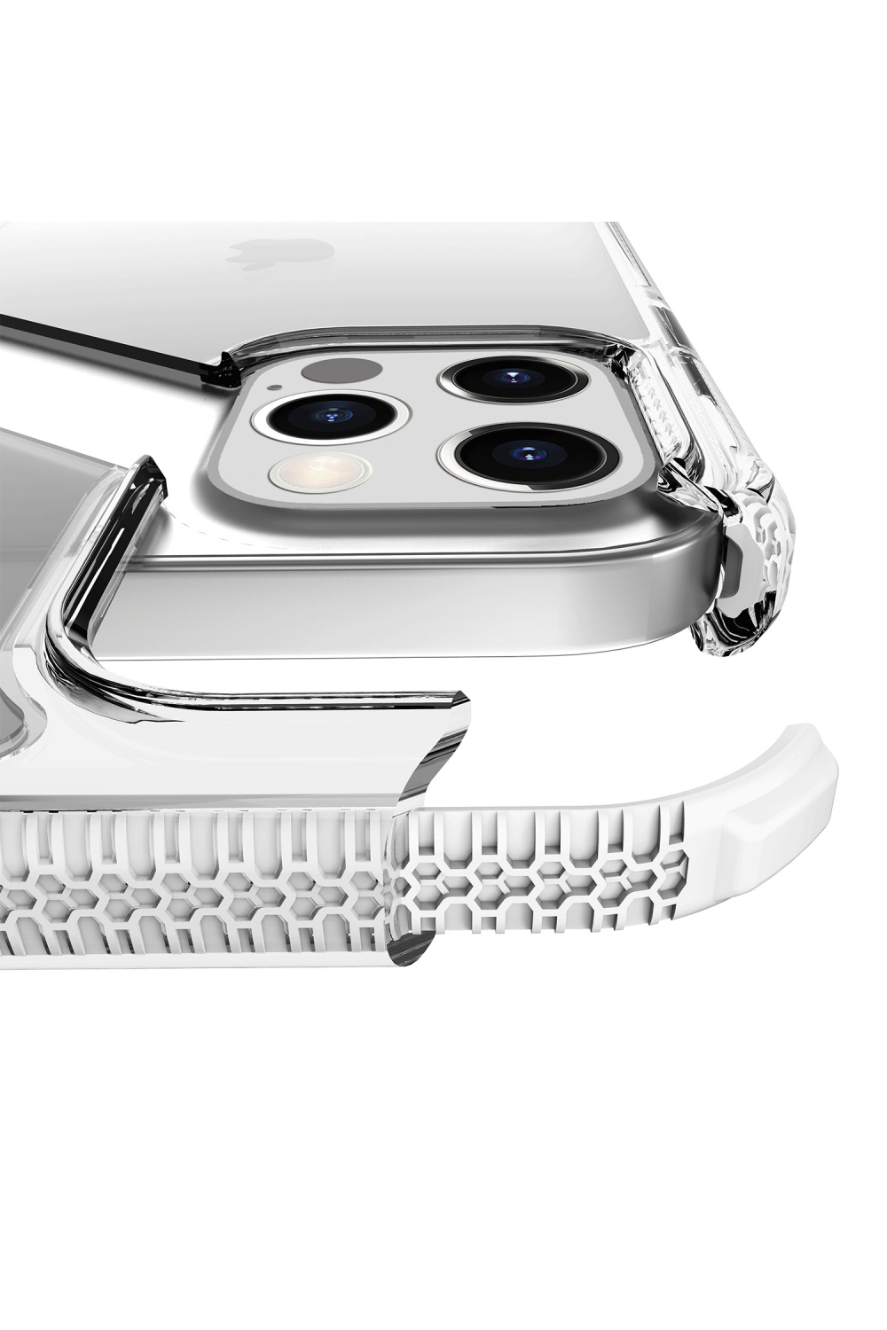 Itskins Level 3 Supremeclear For Apple Iphone 12 Pro Max White/Transparent - Afbeelding 3