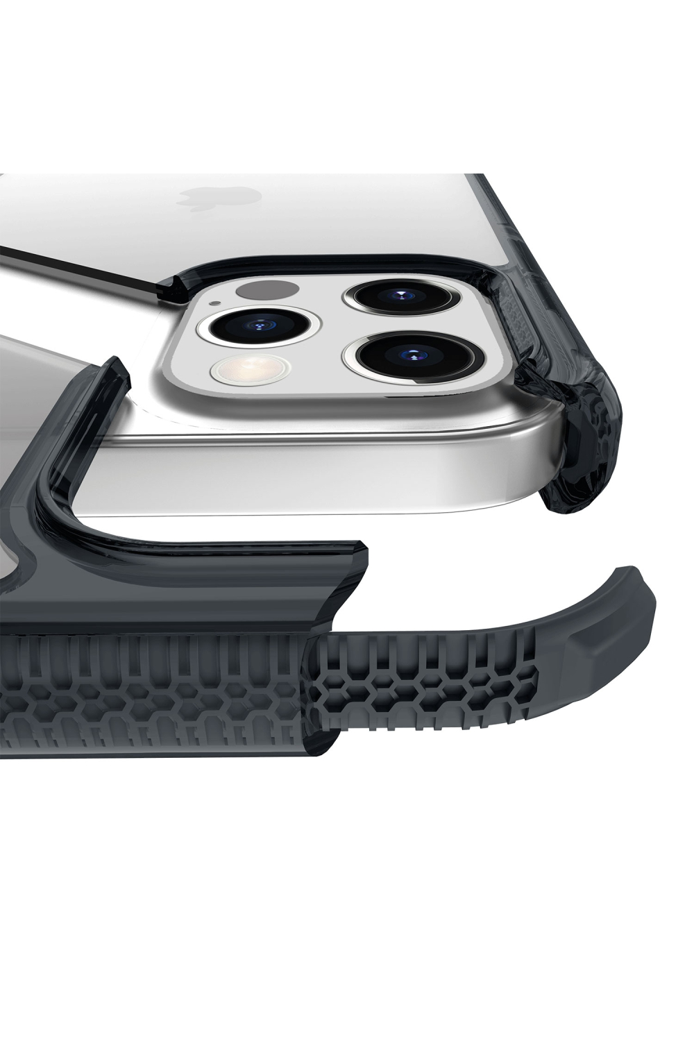 Itskins Level 3 Supremeclear For Apple Iphone 12 Pro Max Smoke/Transparent - Afbeelding 3