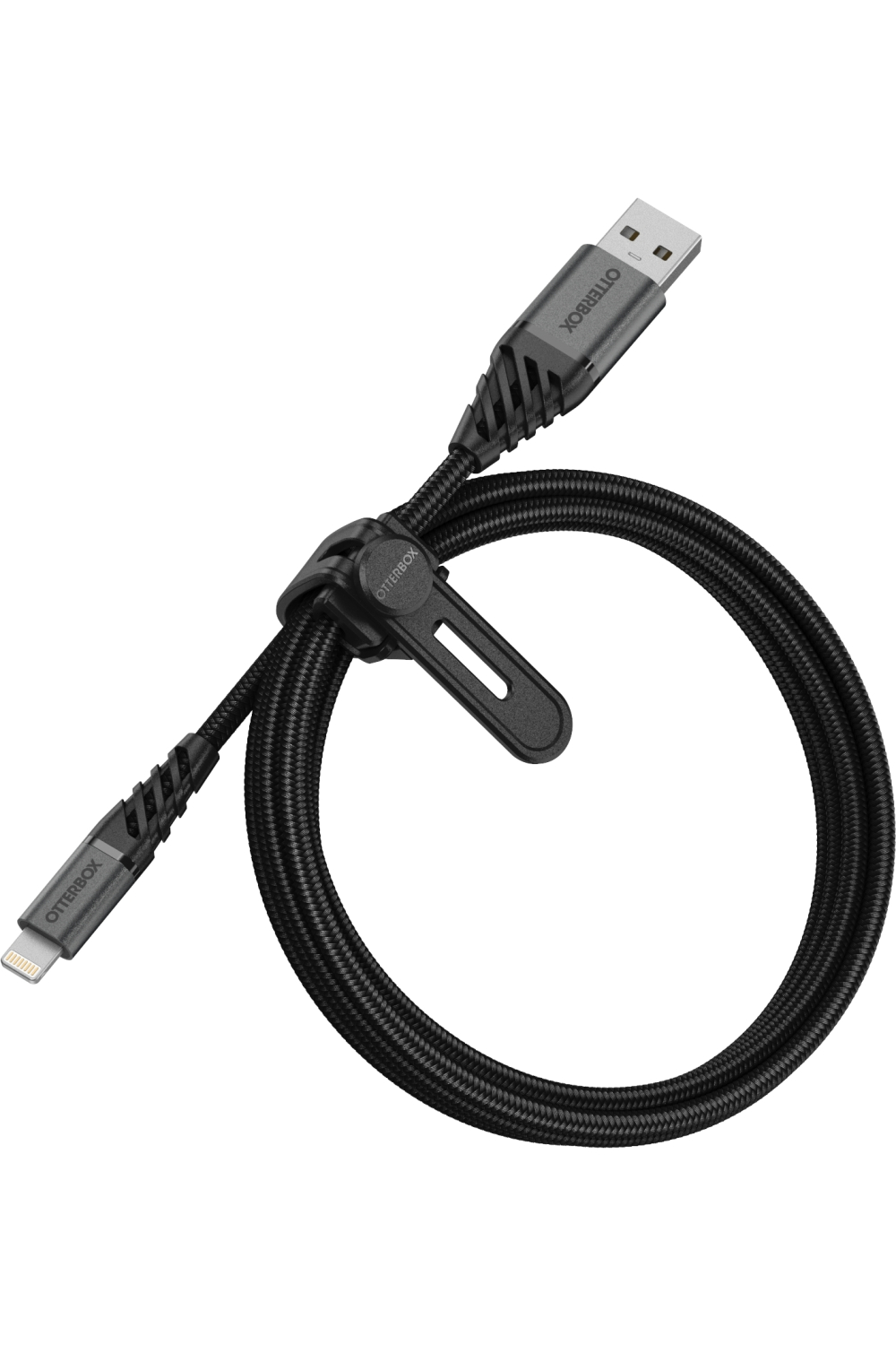 Otterbox Nylon Braided Charge/Sync Cable Apple Lightning 1M Black