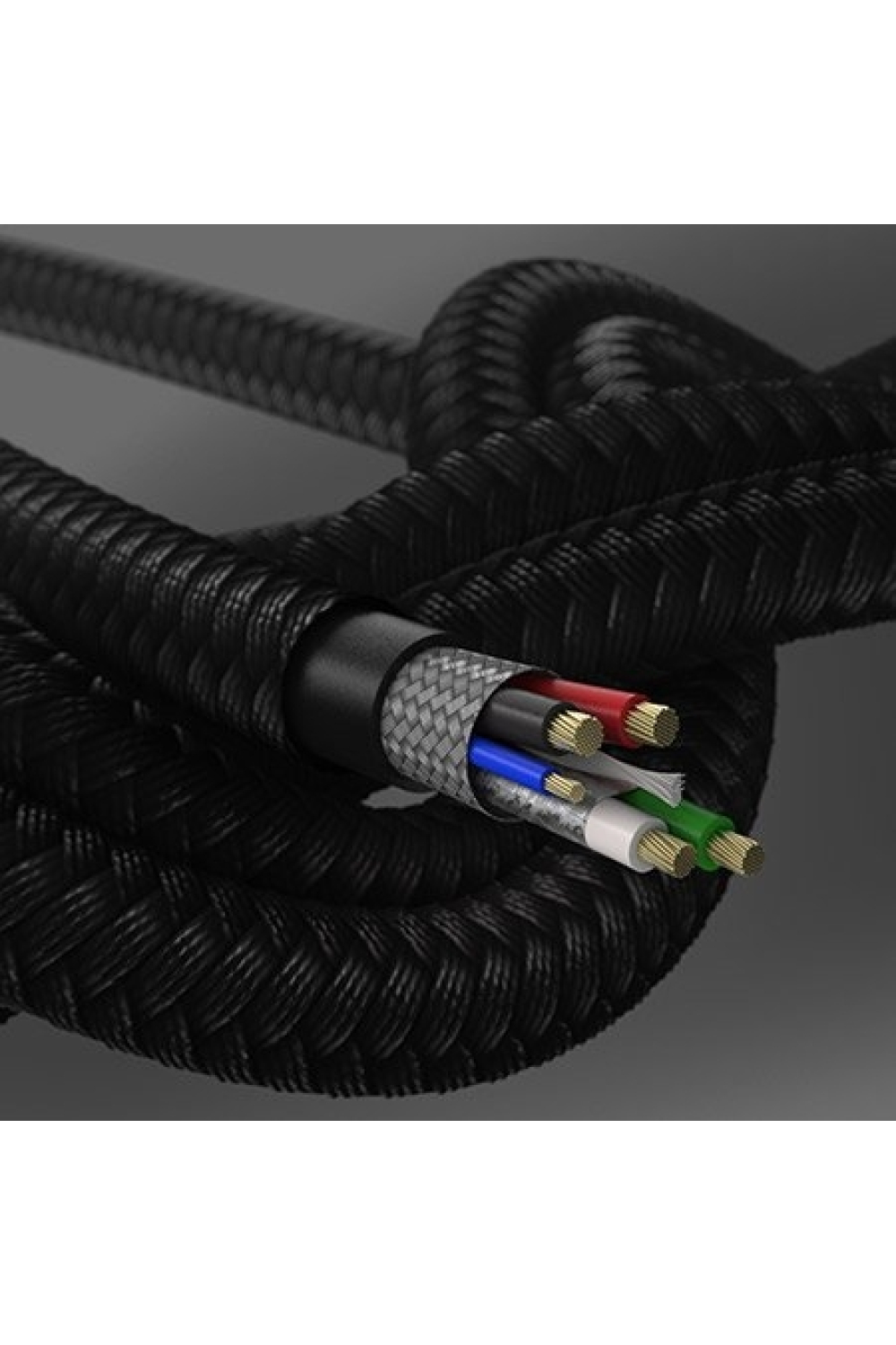 Otterbox Nylon Braided Charge/Sync Cable Apple Lightning 1M Black - Afbeelding 4