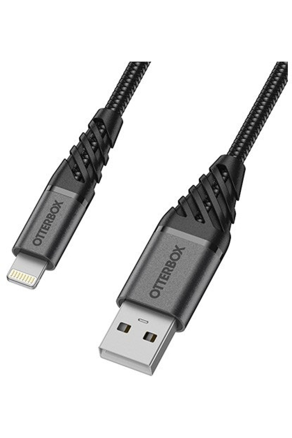 Otterbox Nylon Braided Charge/Sync Cable Apple Lightning 2M Black - Afbeelding 2