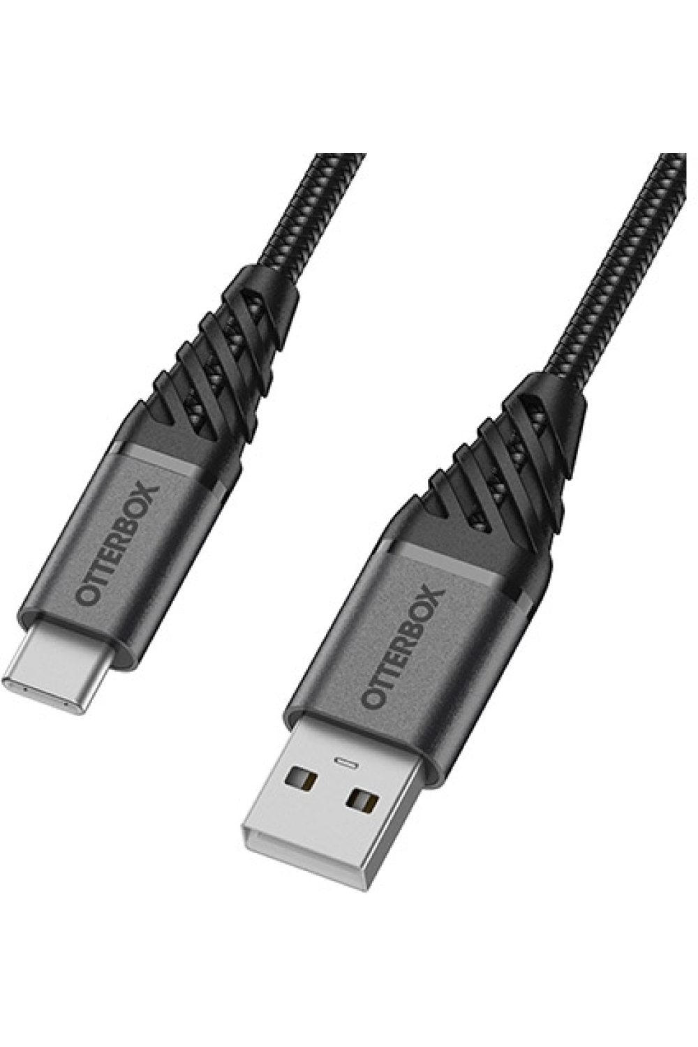 Otterbox Nylon Braided Charge/Sync Cable Usb-C 2M Black - Afbeelding 2