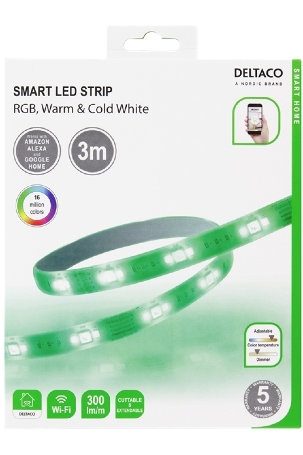 Deltaco Sh-Ls3M Deltaco Smart Home Led Lamp - Afbeelding 8