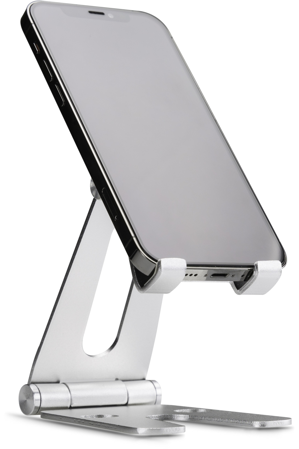 Xccess Foldable Aluminium Phone Holder Silver