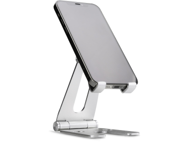 Xccess Foldable Aluminium Phone Holder Silver