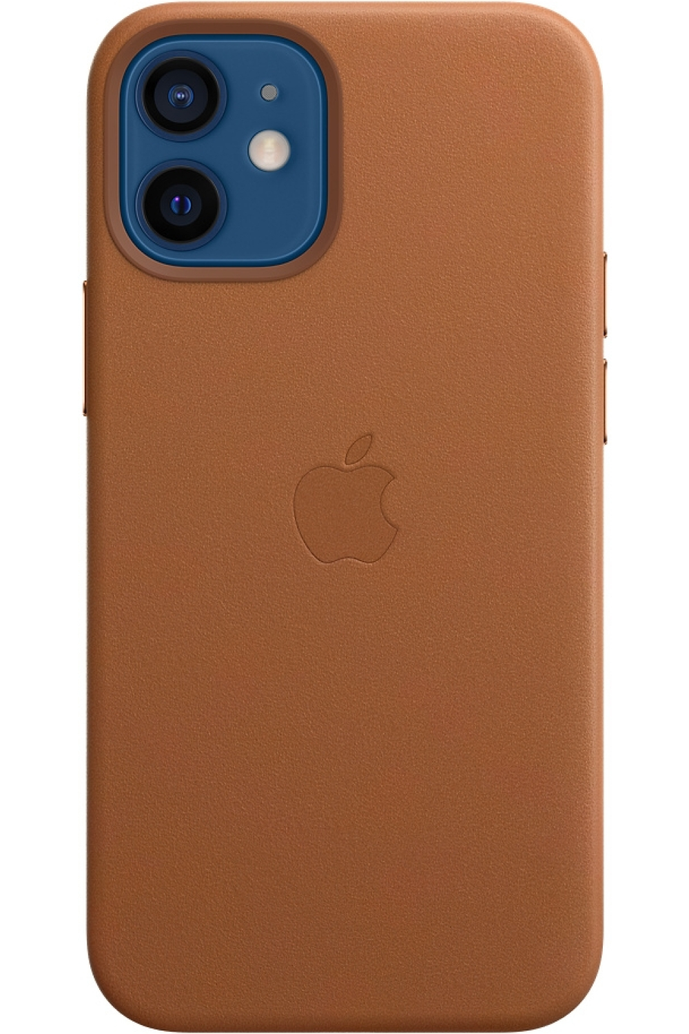 Apple Mhk93Zm/A Apple Leather Case With Magsafe Iphone 12 Mini Saddle Brown
