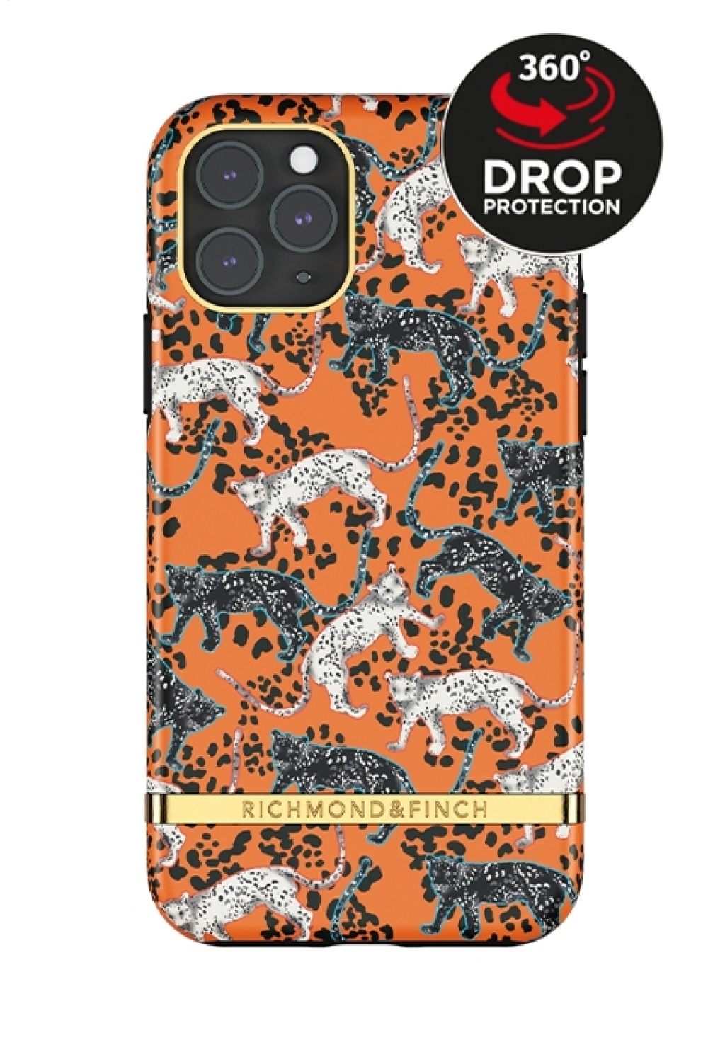 Richmond & Finch Freedom Series Apple Iphone 11 Pro Orange Leopard
