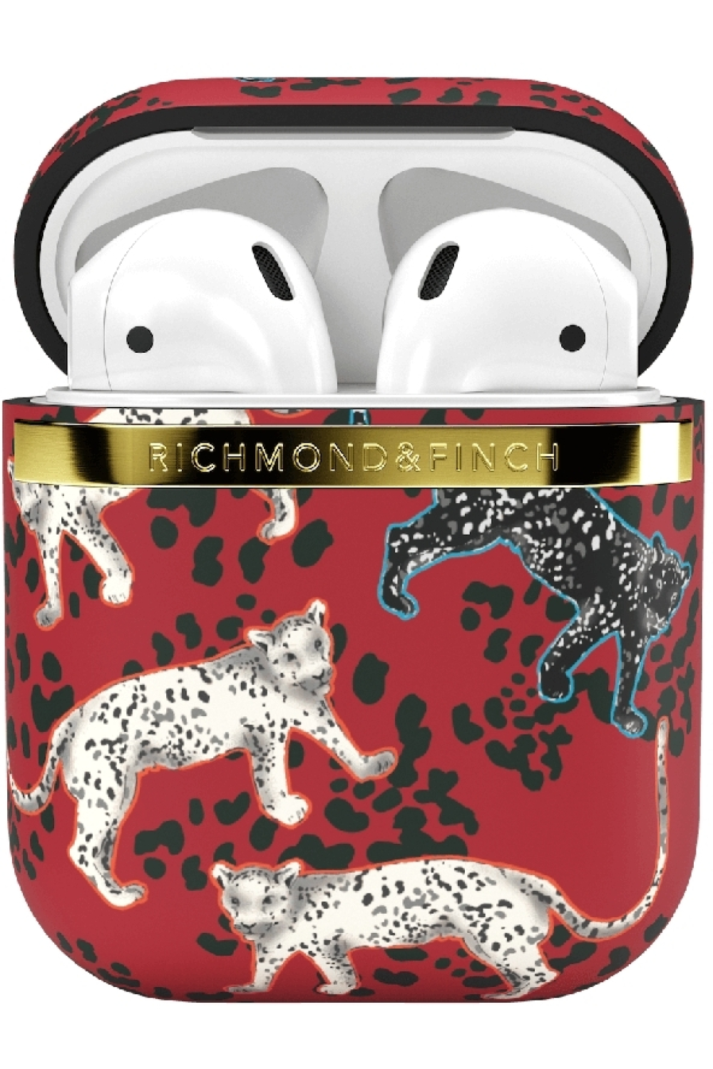 Richmond & Finch Freedom Series Apple Airpod Samba Red Leopard