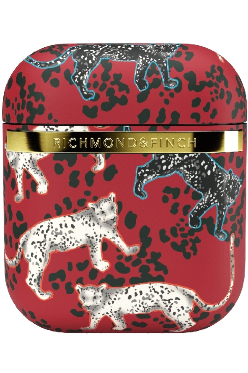 Richmond & Finch Freedom Series Apple Airpod Samba Red Leopard - Afbeelding 5