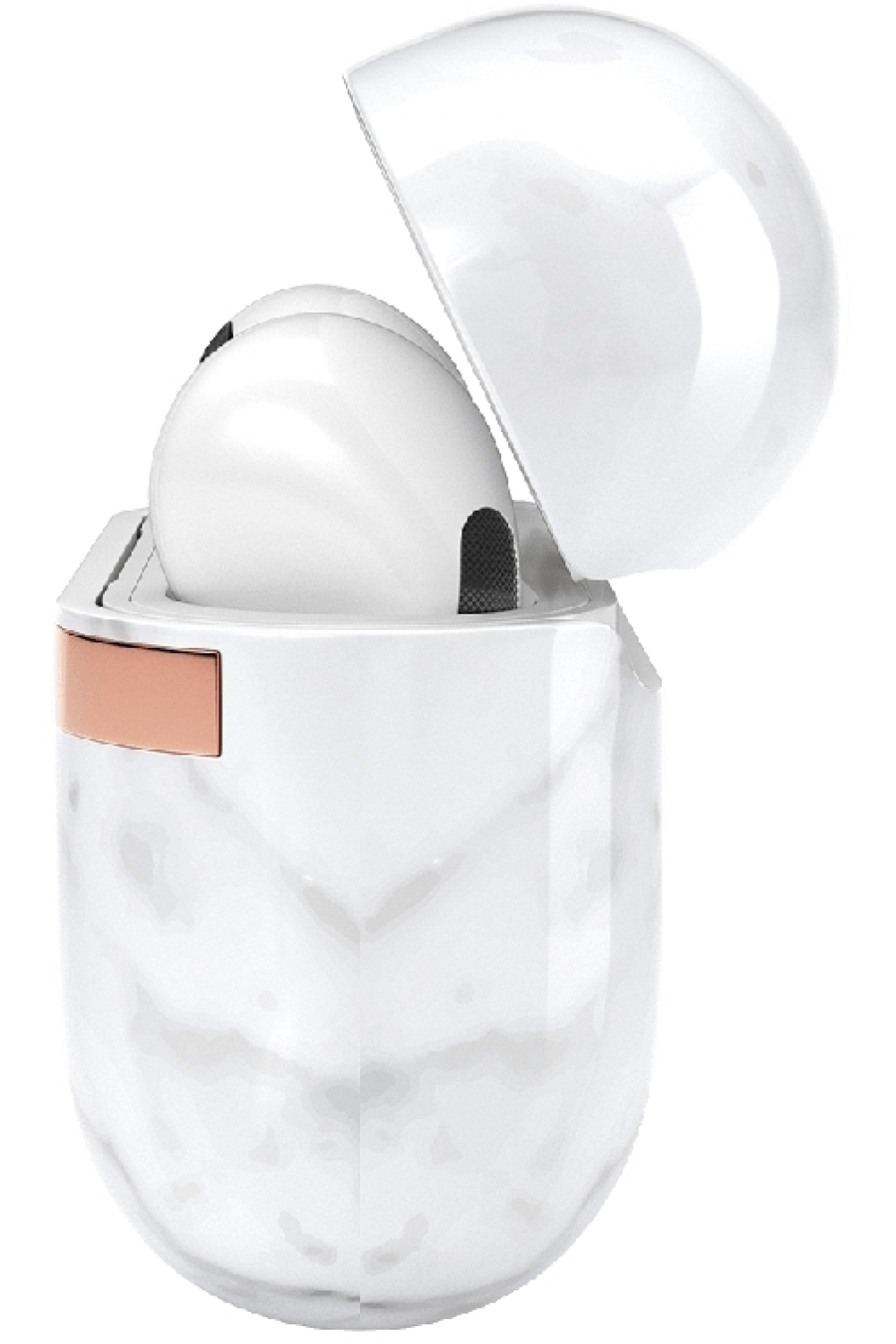 Richmond & Finch Freedom Series Apple Airpod Pro White Marble/Gold - Afbeelding 5
