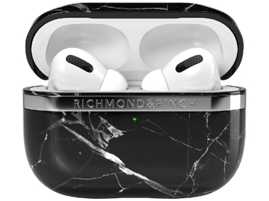 Richmond & Finch Freedom Series Apple Airpod Pro Black Marble/Silver