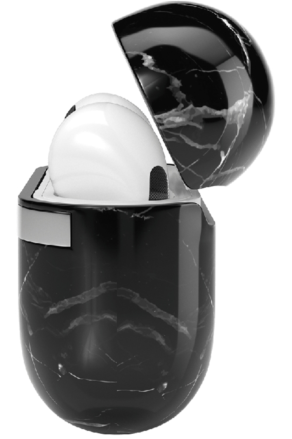 Richmond & Finch Freedom Series Apple Airpod Pro Black Marble/Silver - Afbeelding 5